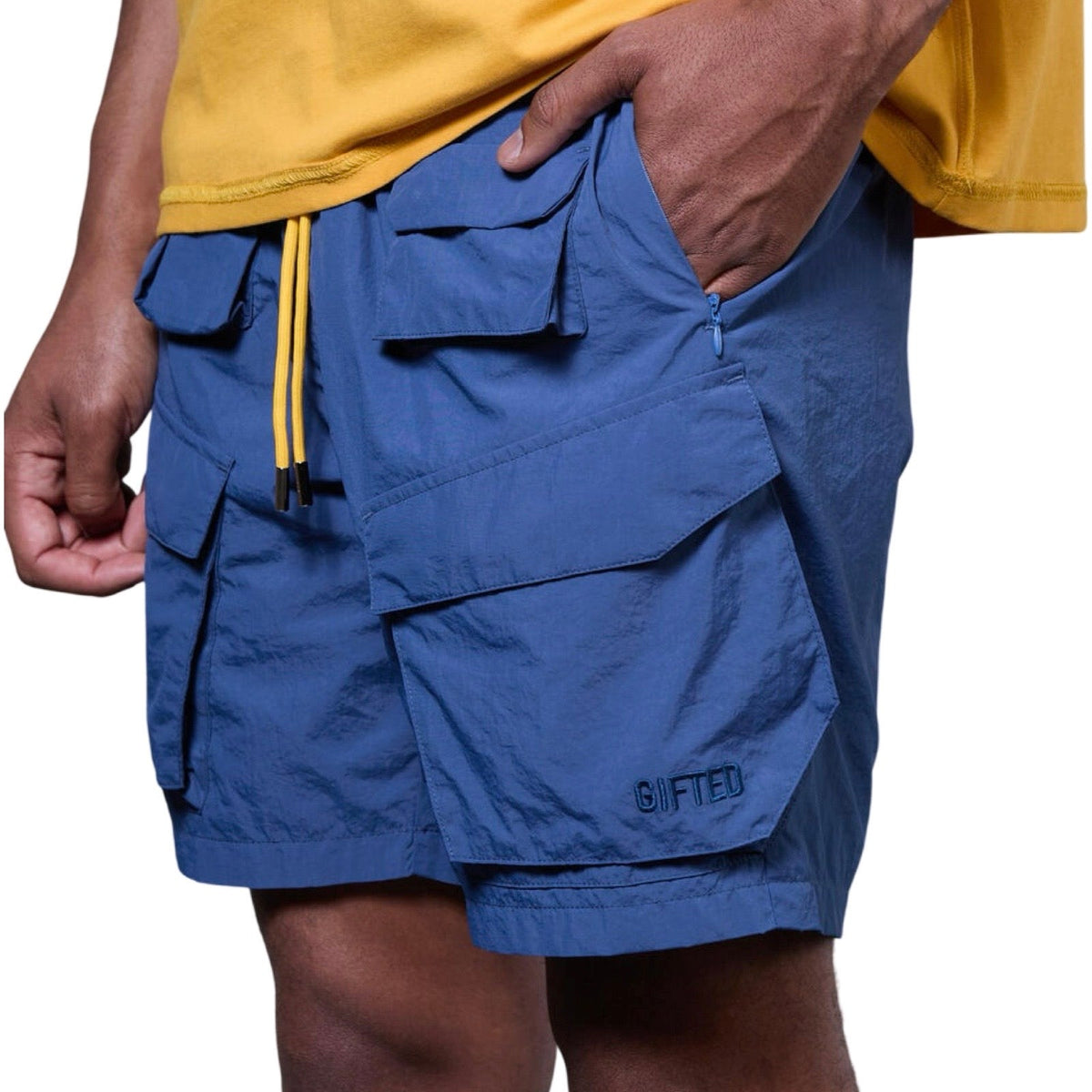GFTD “Melo” Blue Shorts