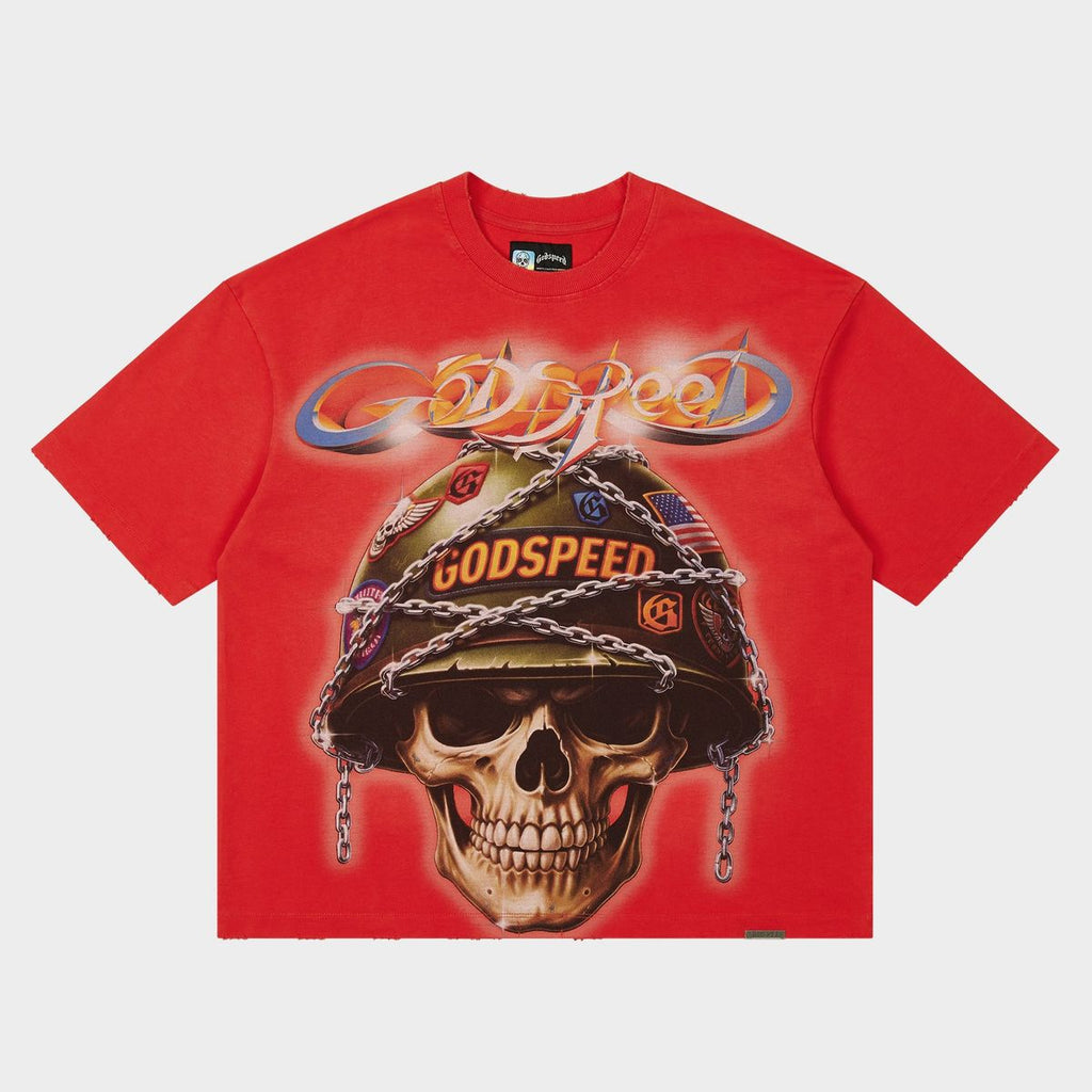 Godspeed „Badges Of Honor“ Cherry-T-Shirt