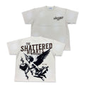 Shattered Hearts “Academy” Beige Tee