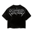 Shattered Hearts “Anxiety” Black Tee