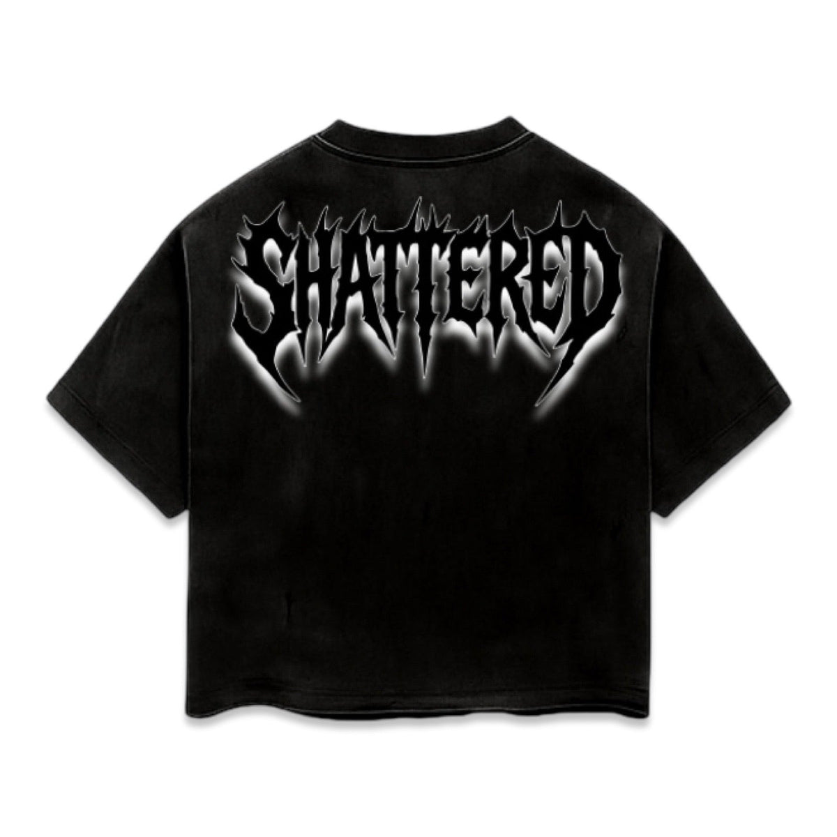 Shattered Hearts “Anxiety” Black Tee