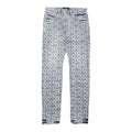 Purple Brand Wordmark Flock Jeans