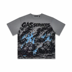 Gas Service “Aftermath” Grey Tee
