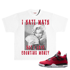 Rich Idols “Counting Money” White/Red Tee