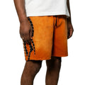 Golden “Summer Shorts” Spider Diamond Shorts