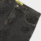 Godspeed “Infinity” Black Denim Shorts