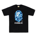 BAPE “ABC Camo” Black/Blue Tee