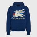 Homme Femme Pegasus Hoodie in Marineblau
