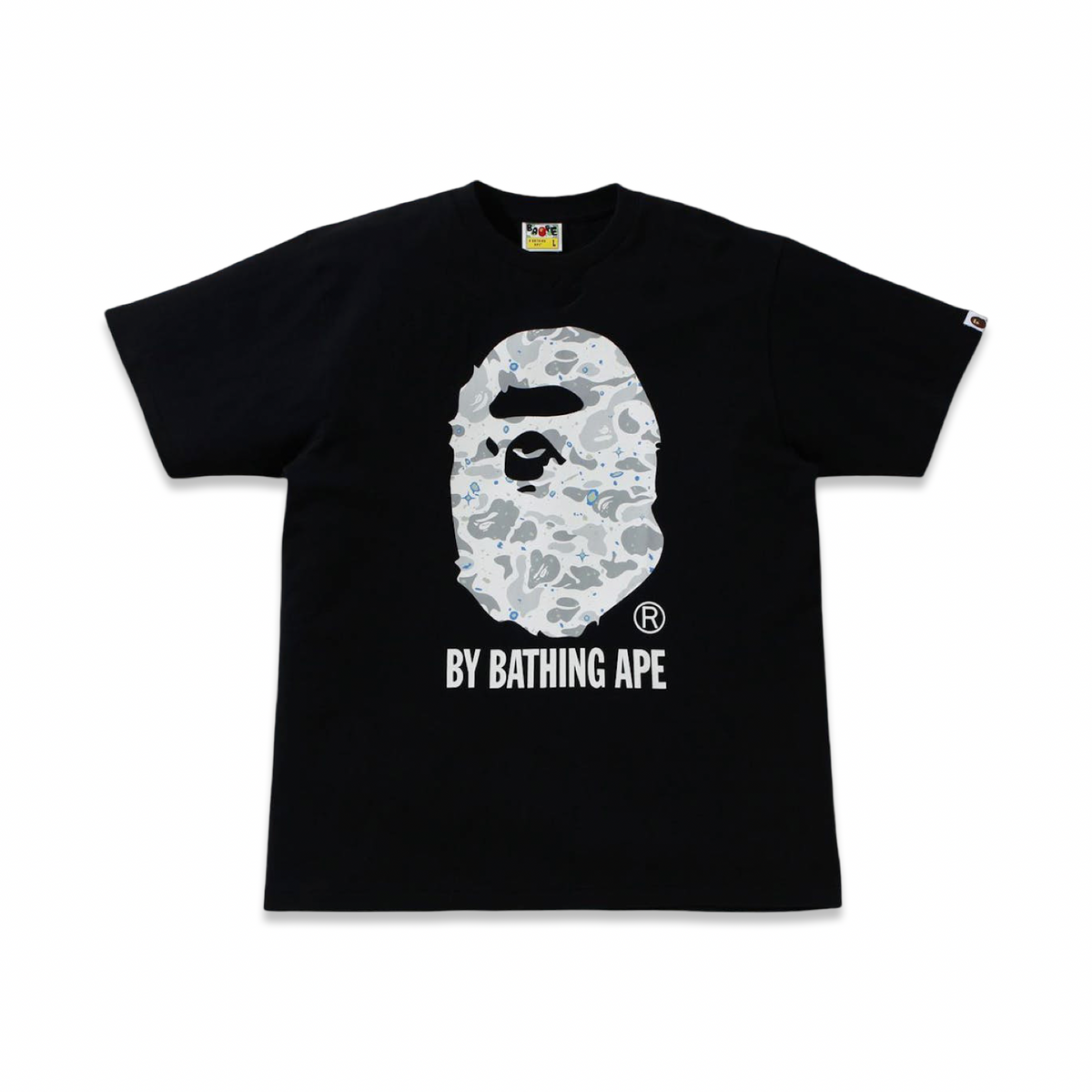 BAPE “Space Camo” Black Tee