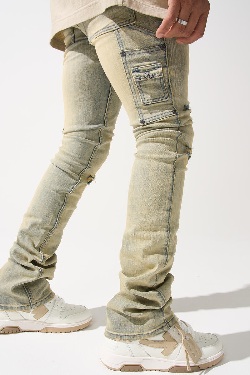 Serenede “Cedar” Earth Stacked Jeans