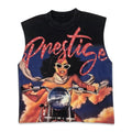 Prestige “Lady Motor” Rhinestone Tee