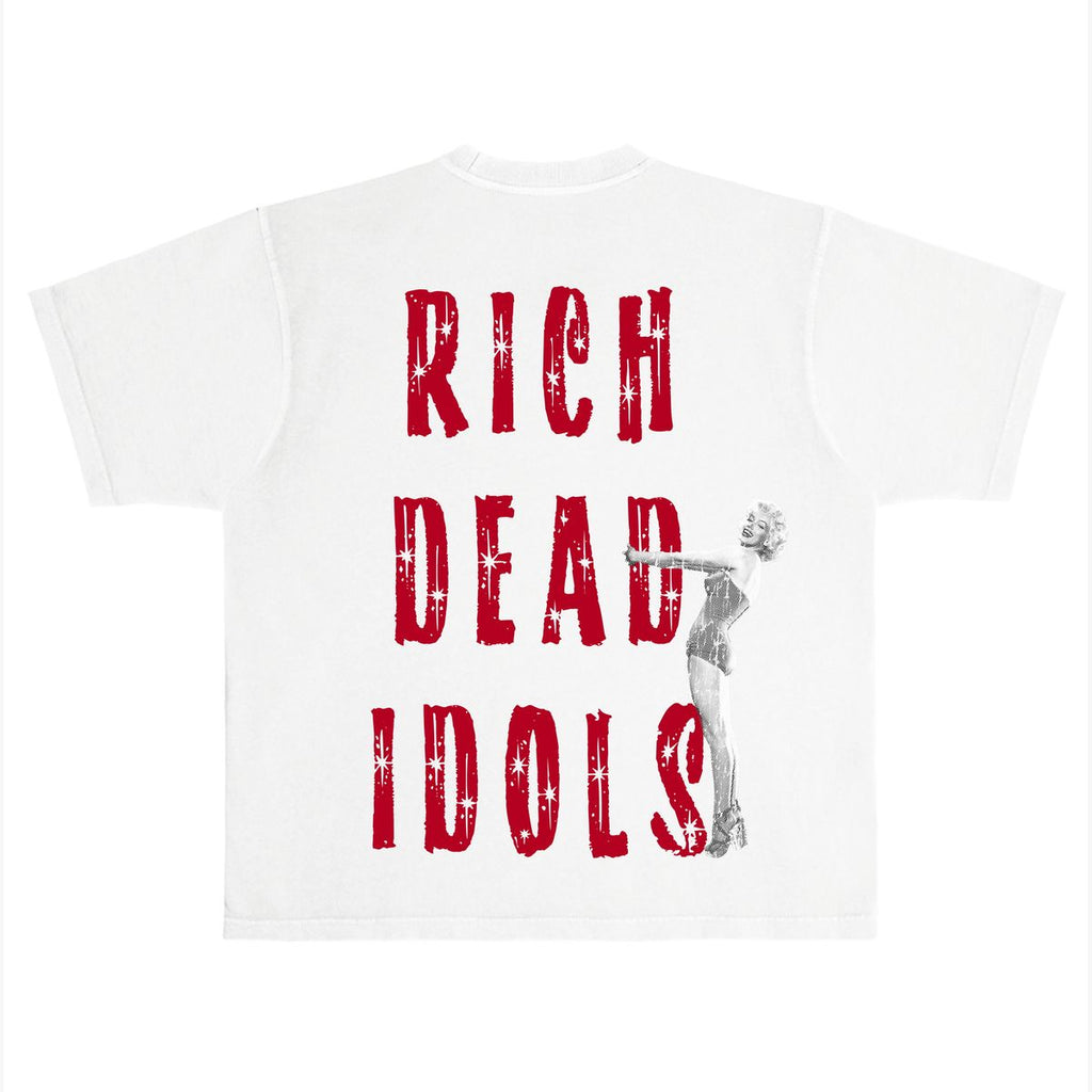 Rich Idols “Counting Money” White/Red Tee