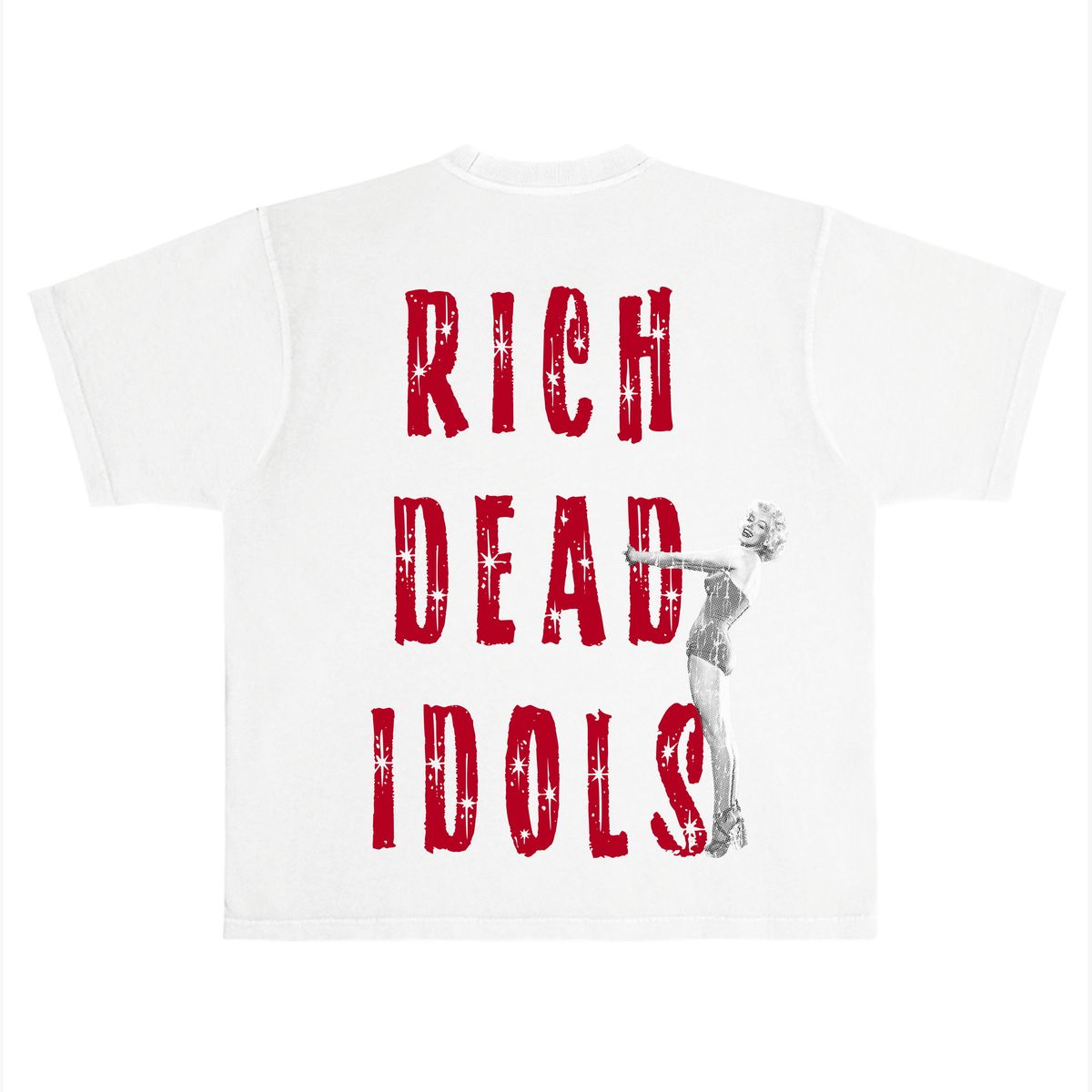 Rich Idols “Counting Money” White/Red Tee