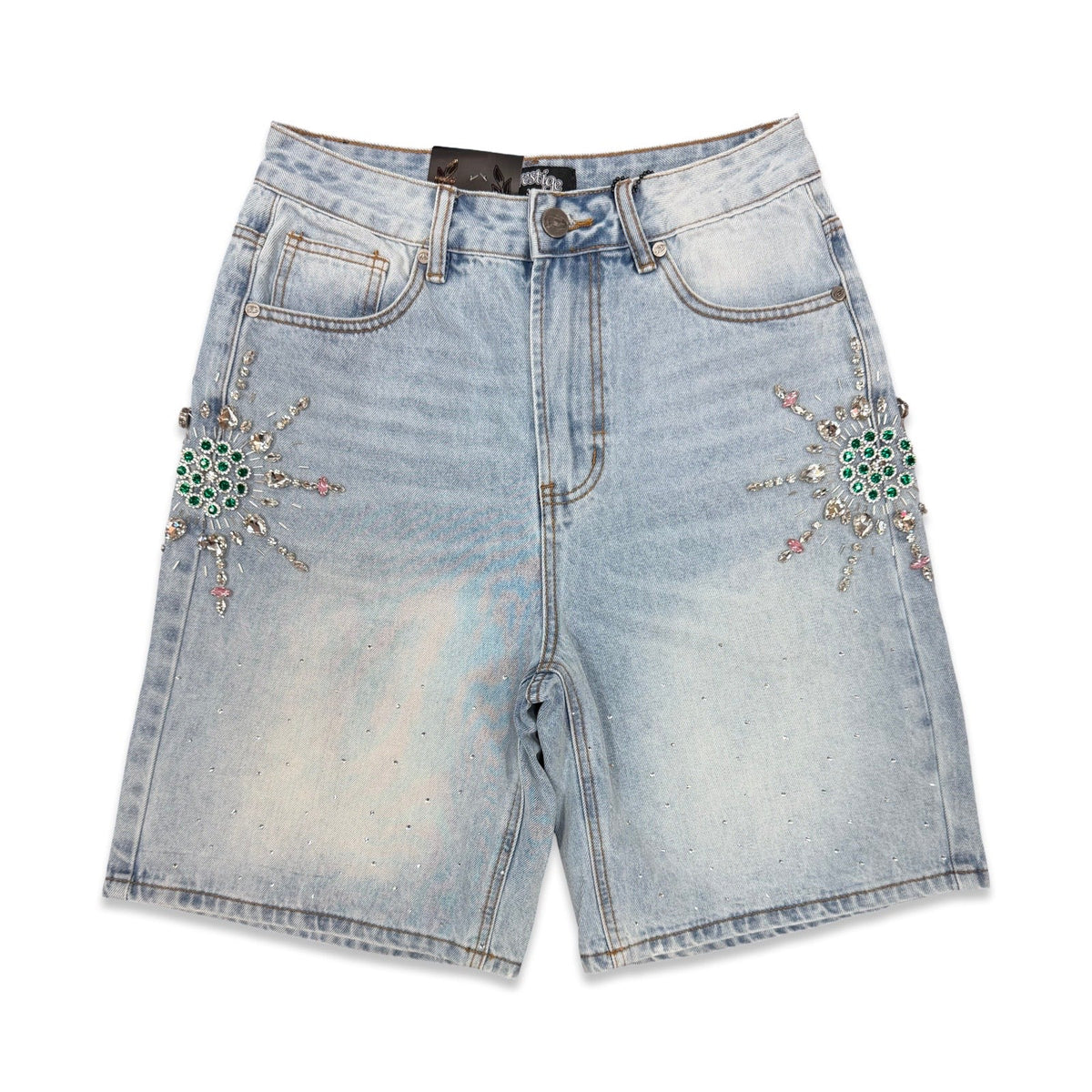 Prestige „Emerald“ Blue Wash Shorts