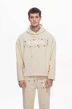 TRNCHS Diamond Cream Jogging Set