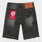 Godspeed “Infinity” Black Denim Shorts