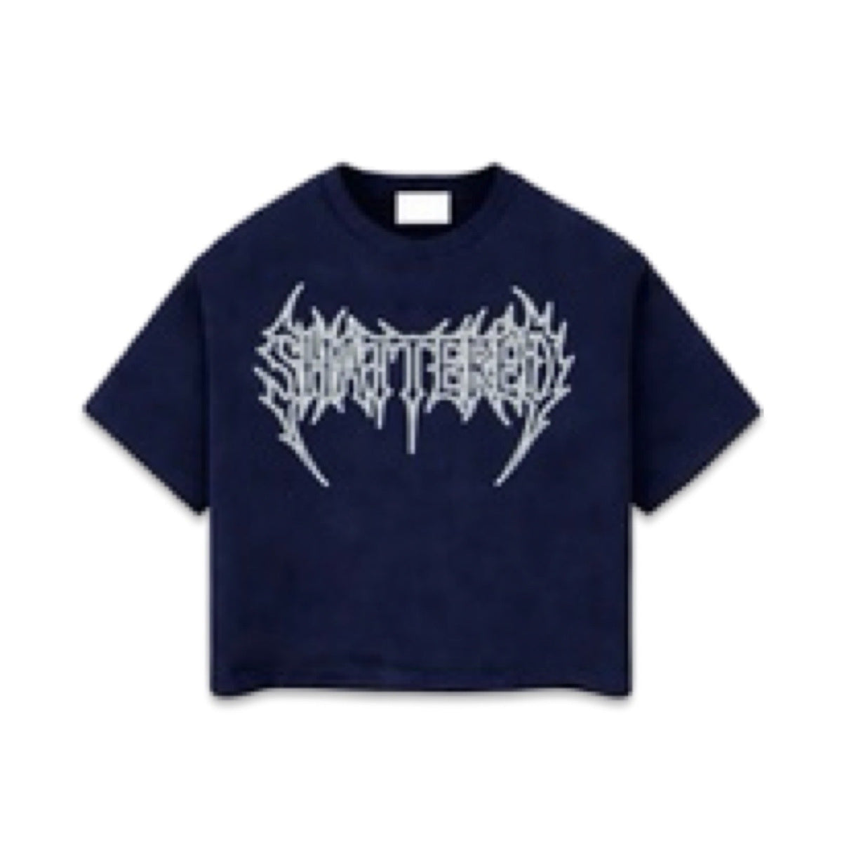 Shattered Hearts “Logo” Navy Tee