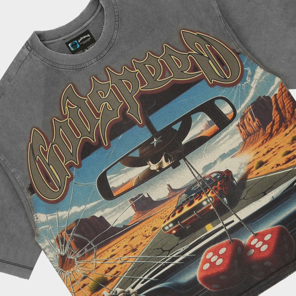 Godspeed “On The Run II” Grey Tee
