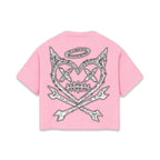 Shattered Hearts “Logo” Pink Tee