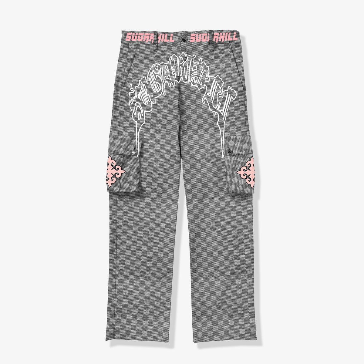 Sugarhill “Darling” Cargo Checker Pants