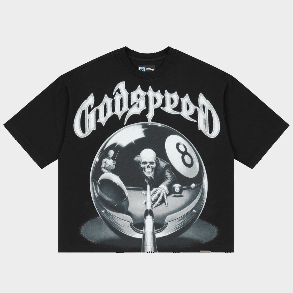 Godspeed “8 Ball CP” Black Tee