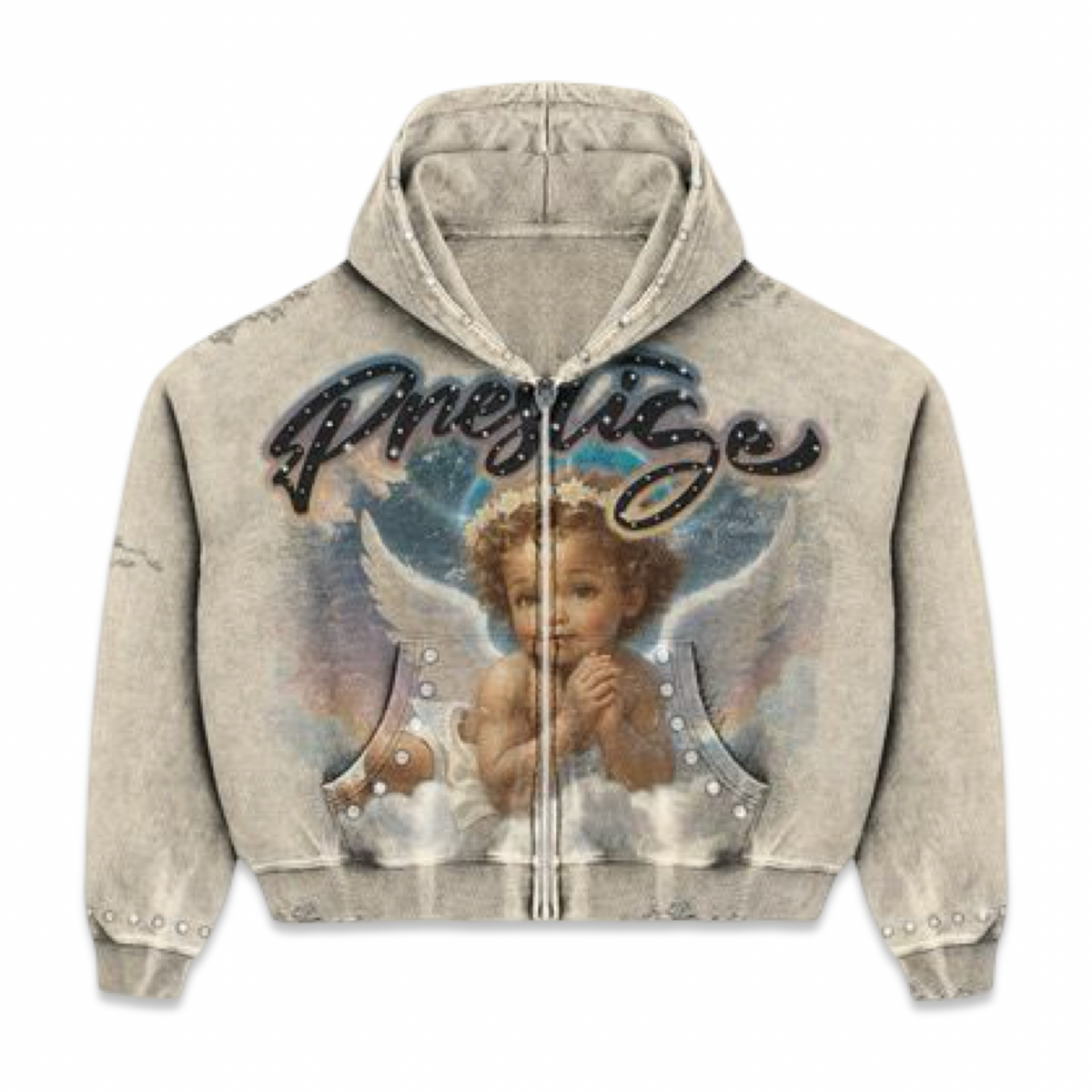 Prestige “Angel” Blue/Cream Hoodie