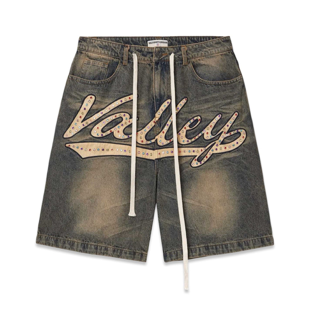 Vale Forever “Skittles” Denim Blue Jorts