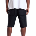 Crysp Cena Jet Black Wax Shorts (024)