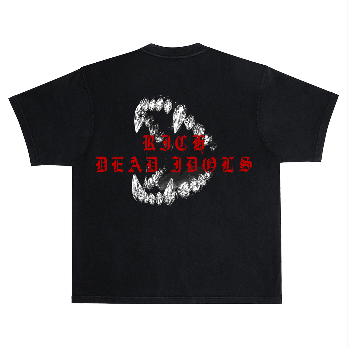 Rich Idols “Money Hungry” Black/Red Tee