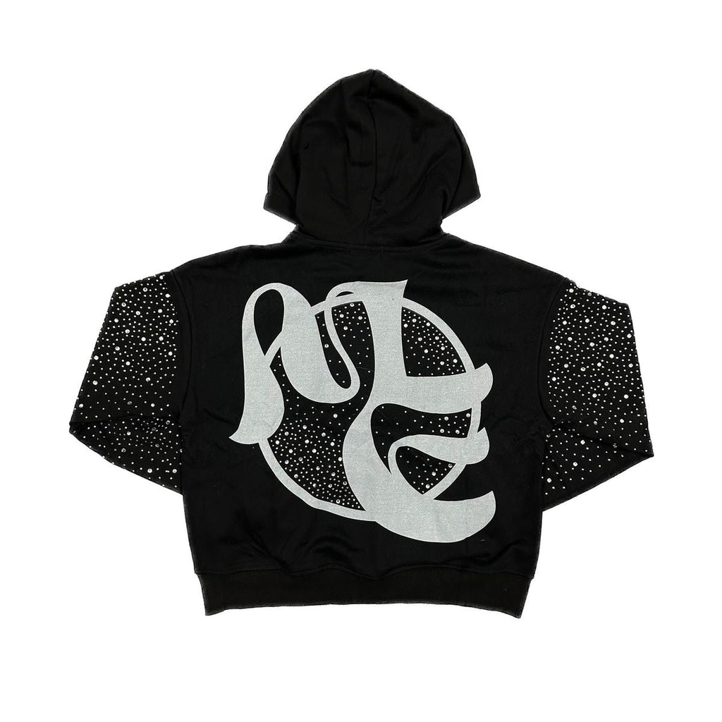 Mixed Emotion “Fallen Angels” Rhinestone Hoodie