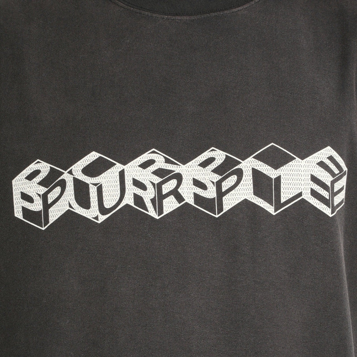Purple Brand “Monogram” Black Wash S/S Tee