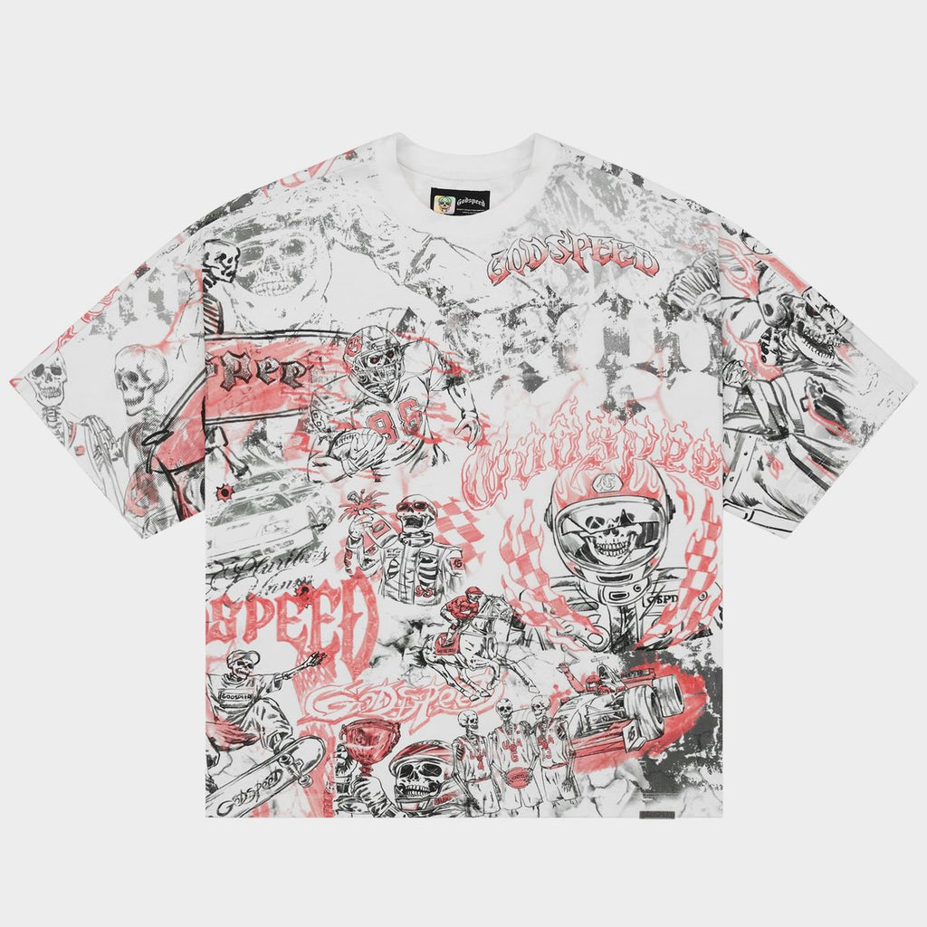 Godspeed “Sketch Archive” White Tee