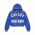 Vale Forever “Classico” Zip Up Sapphire Hoodie