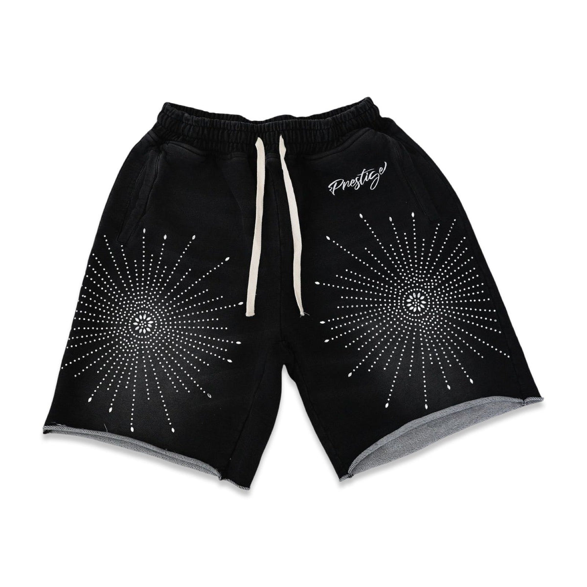 Prestige “Star Rhinestone” Black Shorts