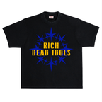 Rich Idols “Turn Pain” Black/Blue Tee