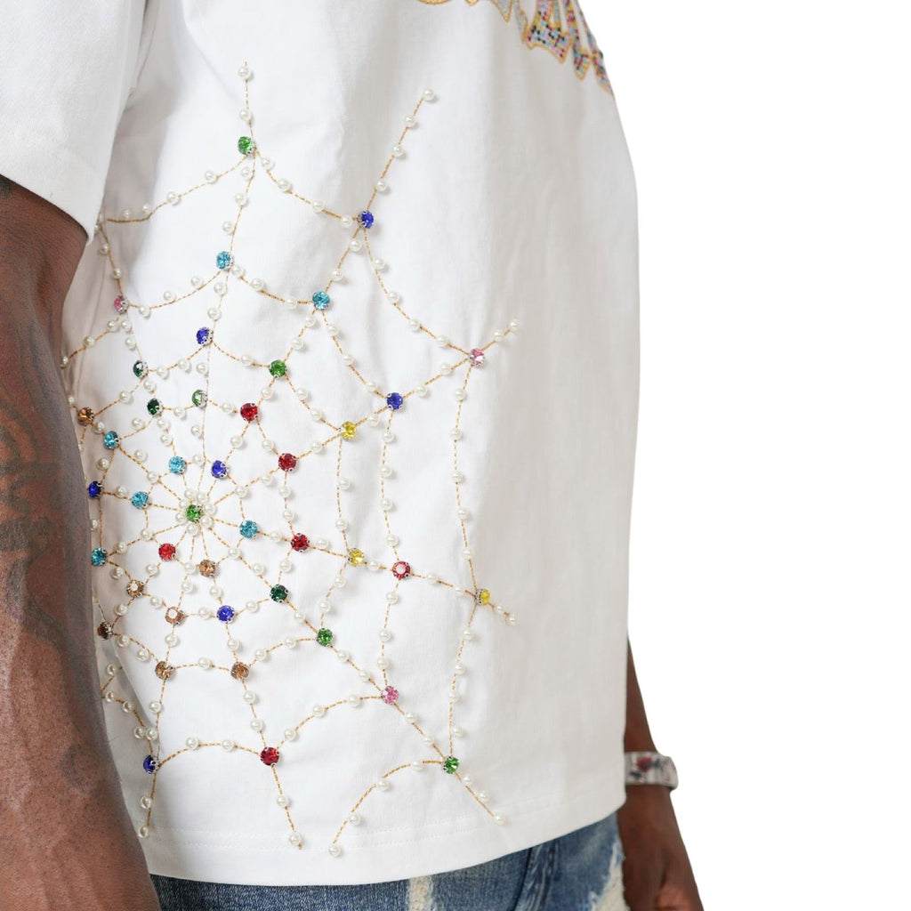 Preme “Spider” Stones White Tee