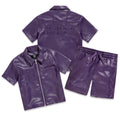 JC Kids “Destined For Greatness” Grape Short Set