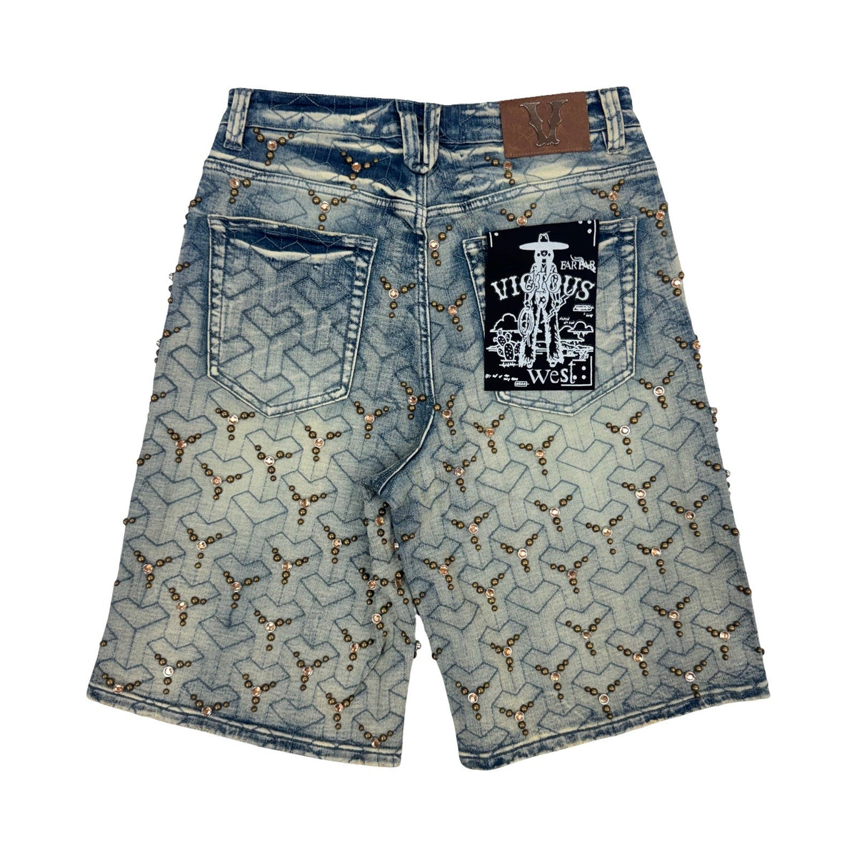 Vicious “Copper” Stone Vintage Shorts