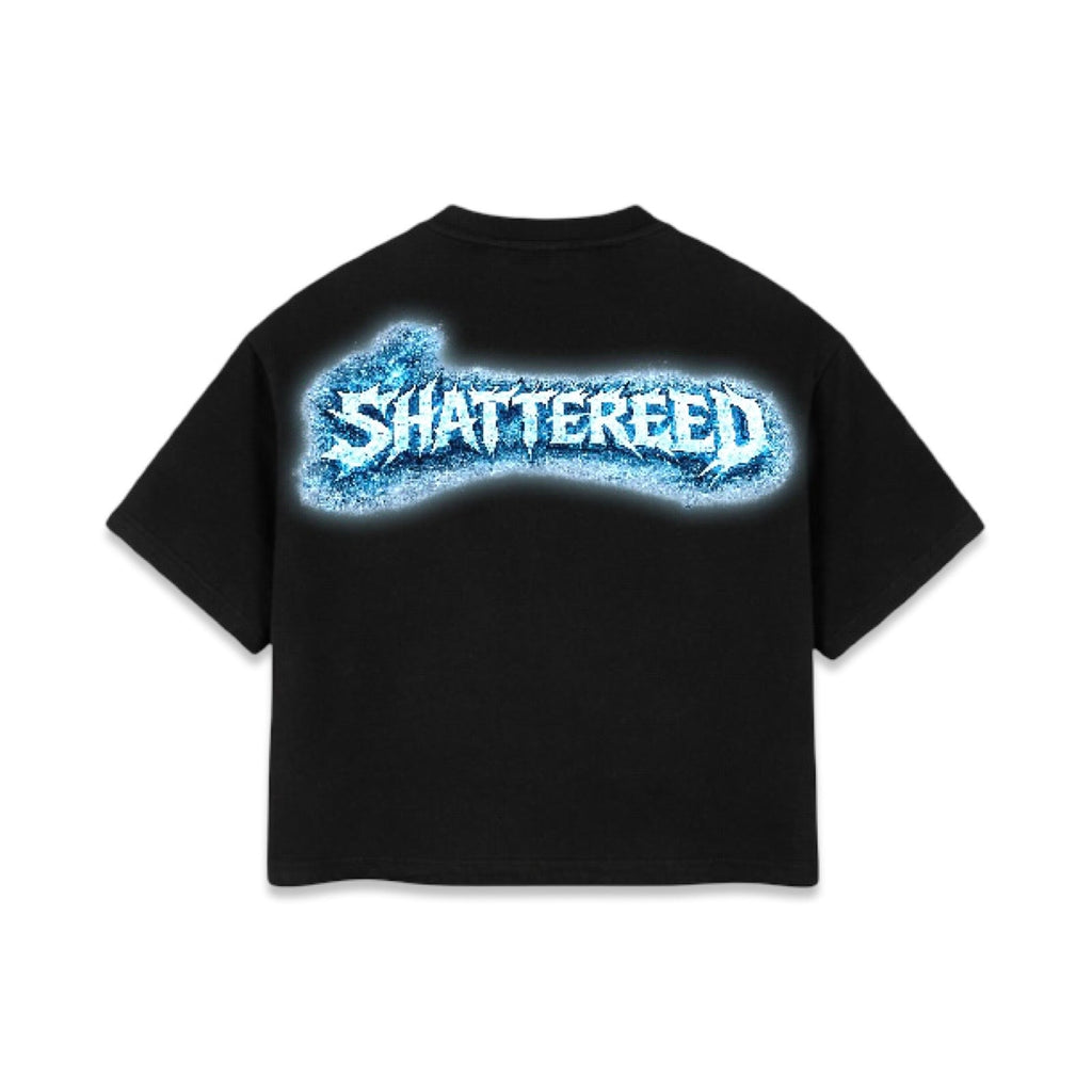 Shattered Hearts “On Fire” Black Tee