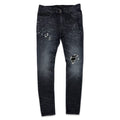 RH45 London “Aspen” Leather Detail Jeans