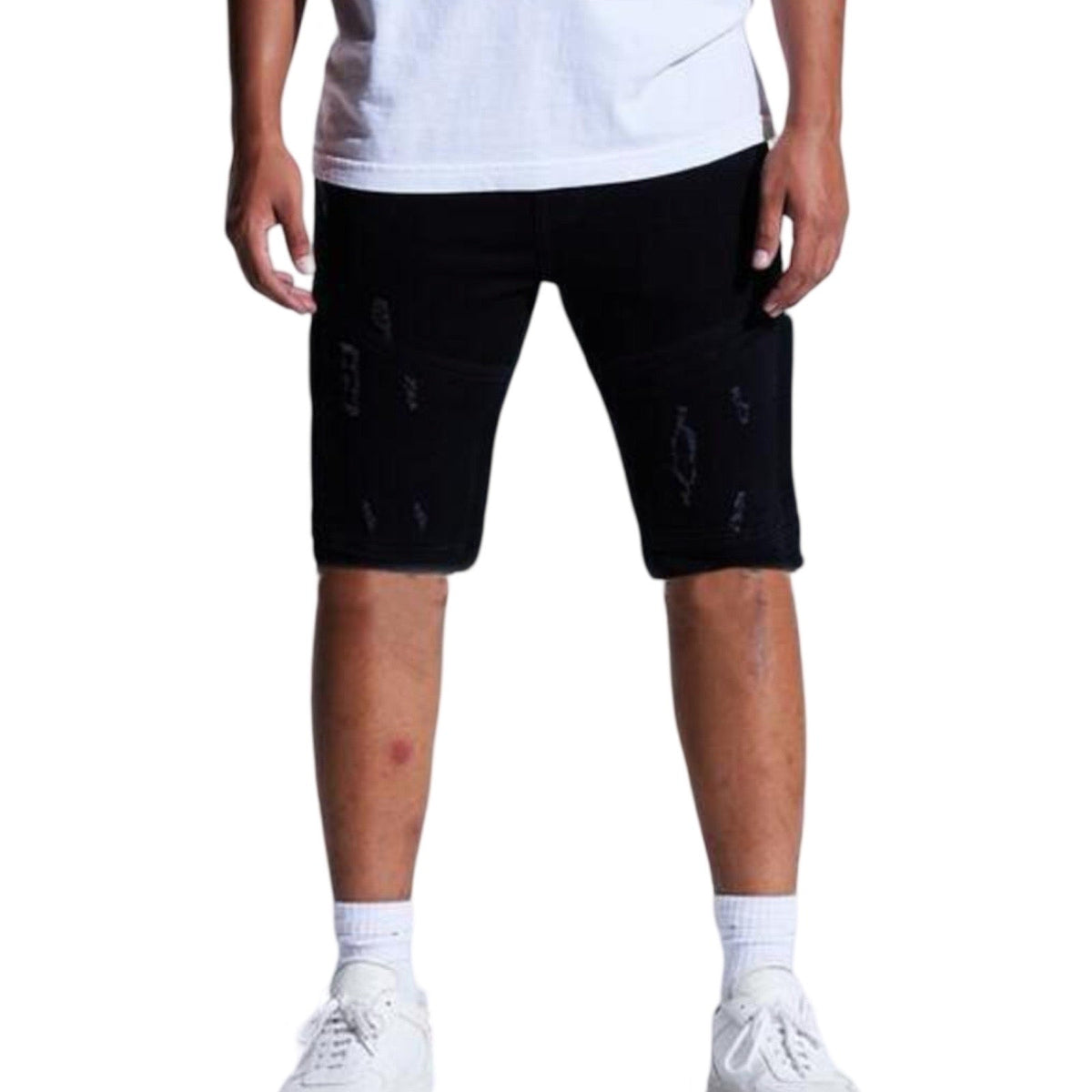 Crysp Atlantic Schwarze Shorts (035)