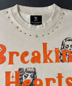 November Reine “Breaking Hearts” Stone Cream Short Set