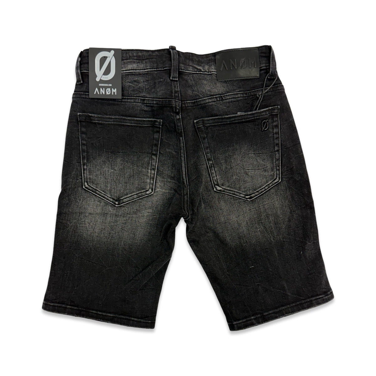Anom “Apex” Black Wash Shorts
