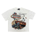 Mixed Emotion “Lottery” White Tee