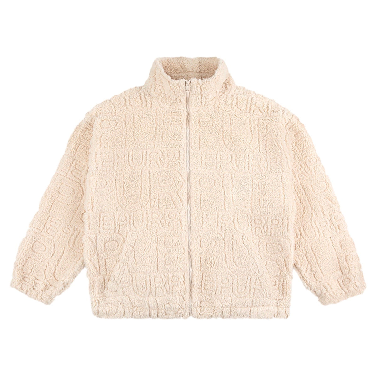 Purple Brand Sherpa Full Zip Jacket