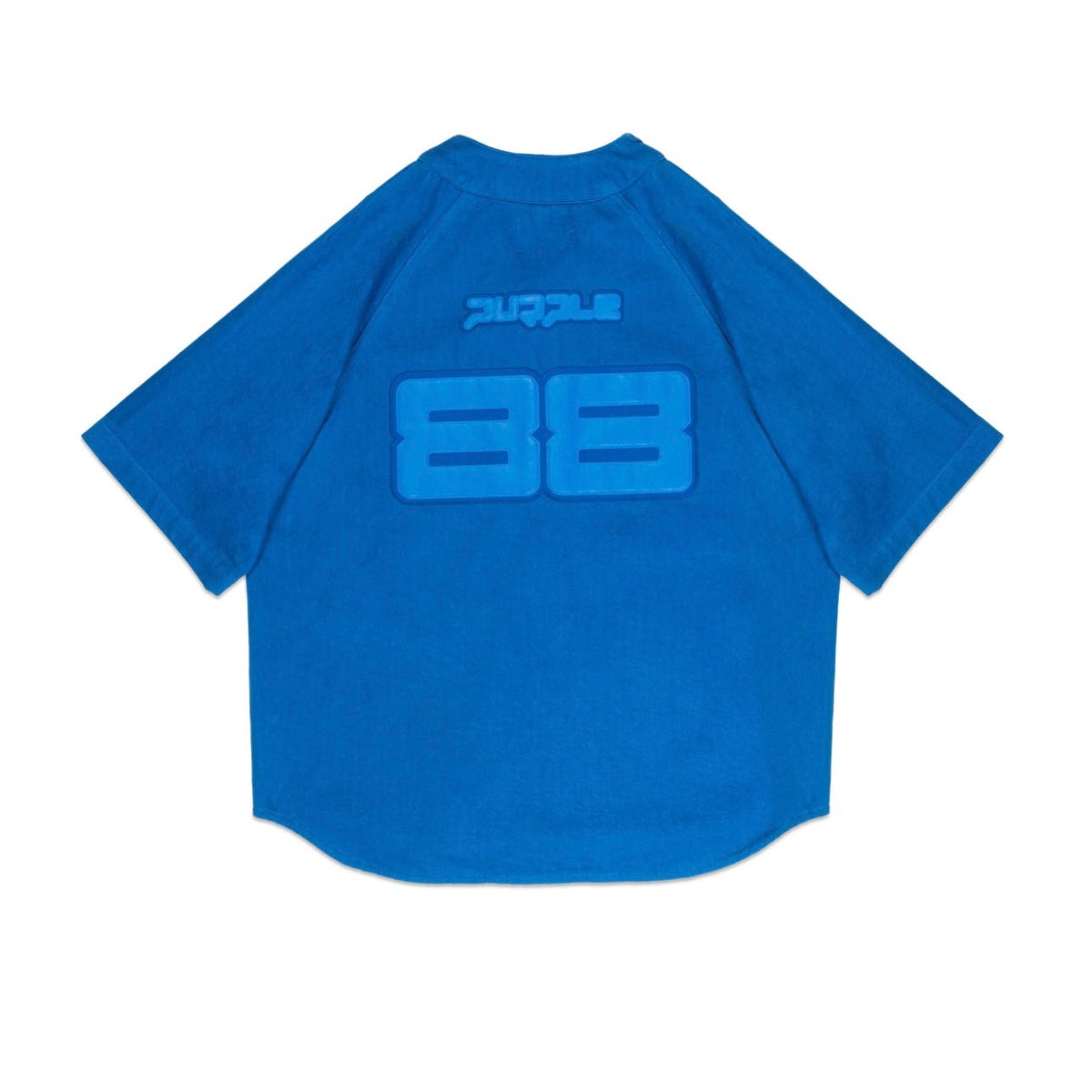 Purple Brand Blaues Baseballshirt