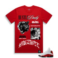 Hasta Muerte “Roar” Red Tee