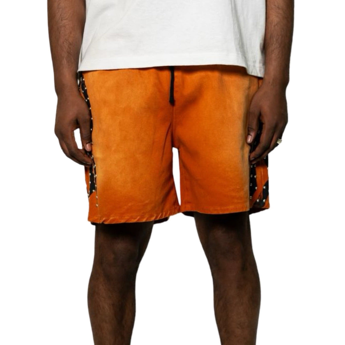 Golden “Summer Shorts” Spider Diamond Shorts
