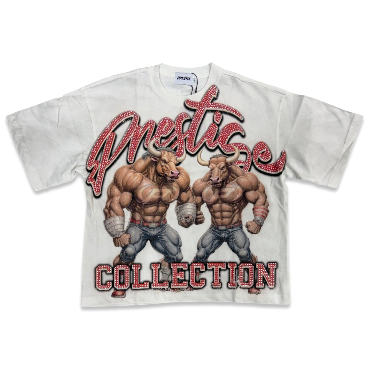Prestige “Rhinestone Bulls” Tee