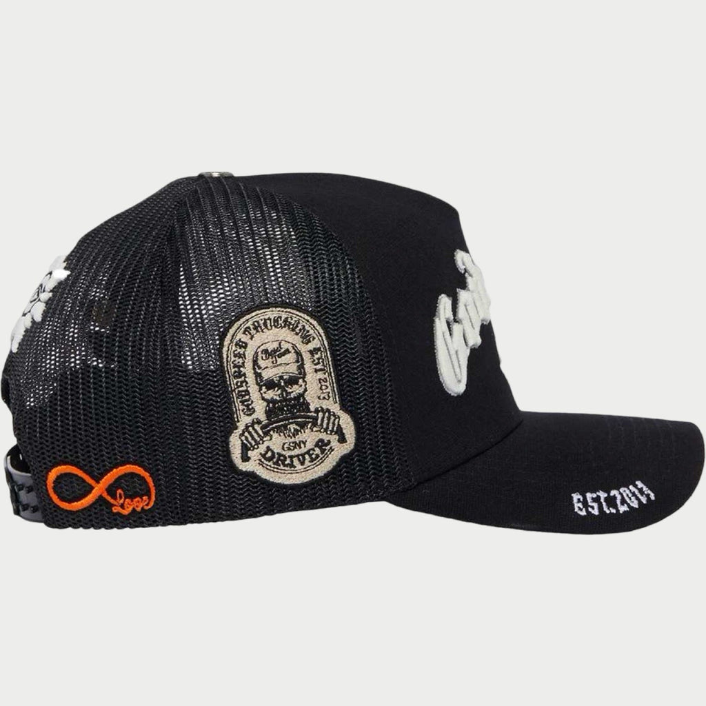 Godspeed „Forever“ schwarze Trucker-Cap